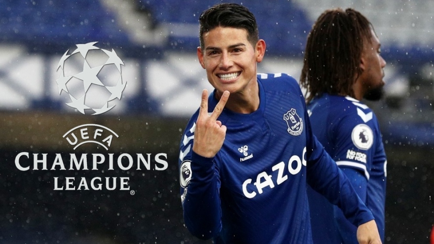 James Rodriguez: "Everton đủ trình độ đá Champions League"